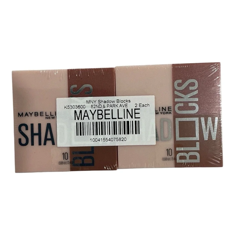 Maybelline Shadow Blocks Eyeshadow Trio 82nd & Park Ave 0.08 oz